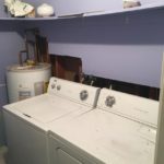 Original condition of laundry room